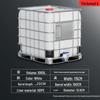 1000L White IBC Tote Tank with Iron Frame