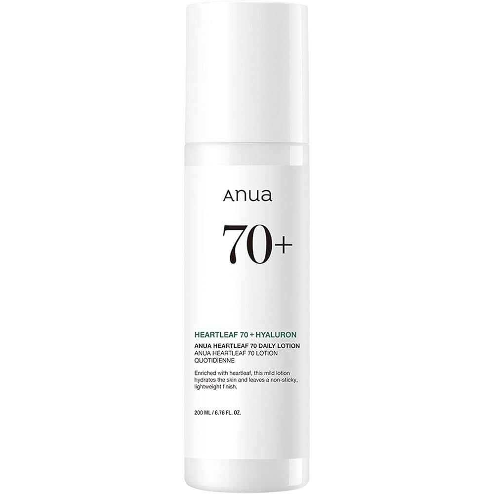 Anua Heartleaf Daily Lotion 200ml Hydrating Moisturizer with Hyaluronic Acid for Oily Skin