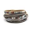 Leather Bracelet for Women Boho Multilayer Wrap Bracelet Femme Jewelry