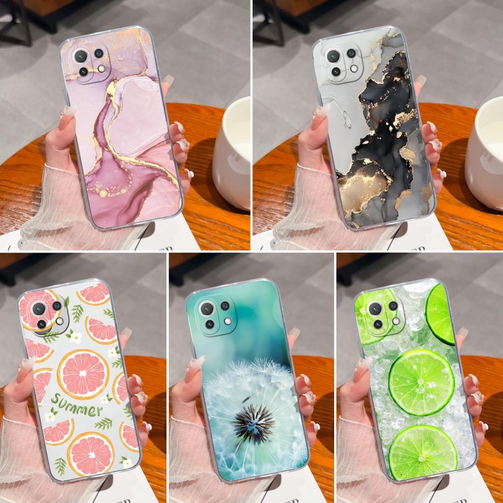 Для Xiaomi 5X 6X M4 Pro 12 Lite 12S Ultra 11 Lite 5G NE чехол модные этикетки прозрачный матовый мягкий силиконовый корпус противоударный бампер для Xiaomi