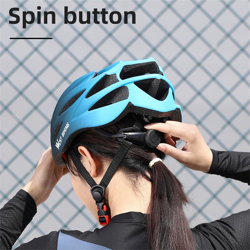 West Biking Сертифицированный Ce Kc Велосипедный Шлем Ультралегкий Цельнолитой Шлем для МТБ Шоссейного Велосипеда Дышащий Регулируемый Защитный Шлем