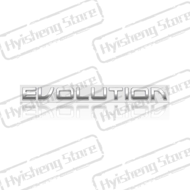 AABHB1 3D Metal Sticker For Chevrolet Corsa Evolution Emblem Letters Badge Decoration Rear Trunk Stickers Car Styling Accessories