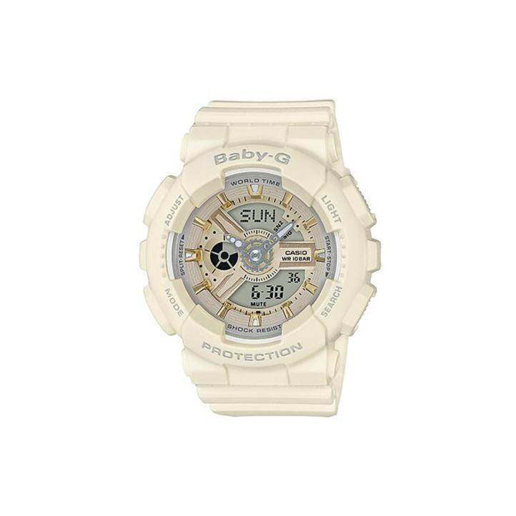 Casio Женские часы BABY-G Белые BA-110GA-7A2PR BA-110GA-7A2PR