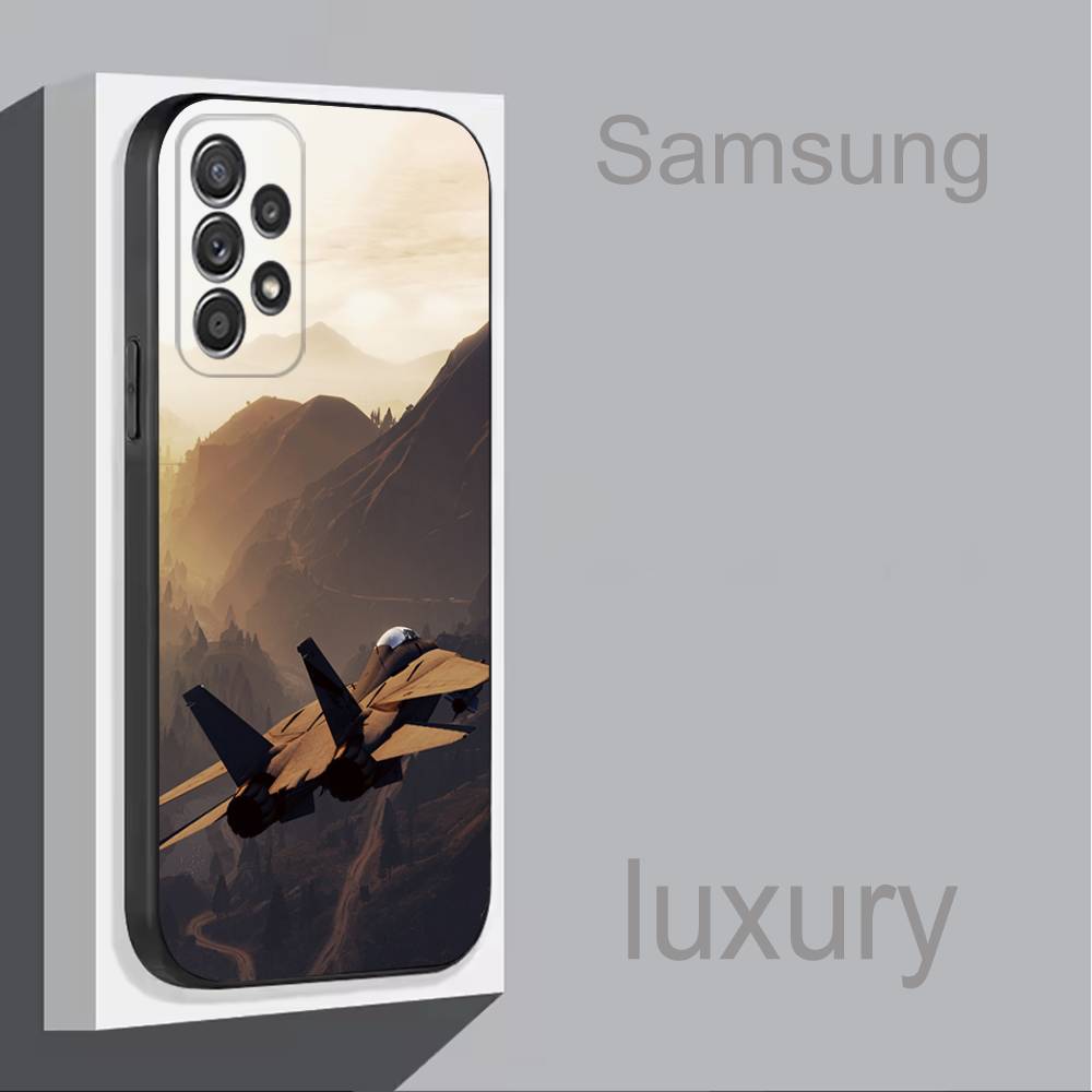 Чехол для телефона T-Top G-Gun M-Maverick-ES для Samsung S 9,10,21,30,22,23,24,25,Ultra,Plus,Lite,FE,4,5G Черный Мягкий Точный