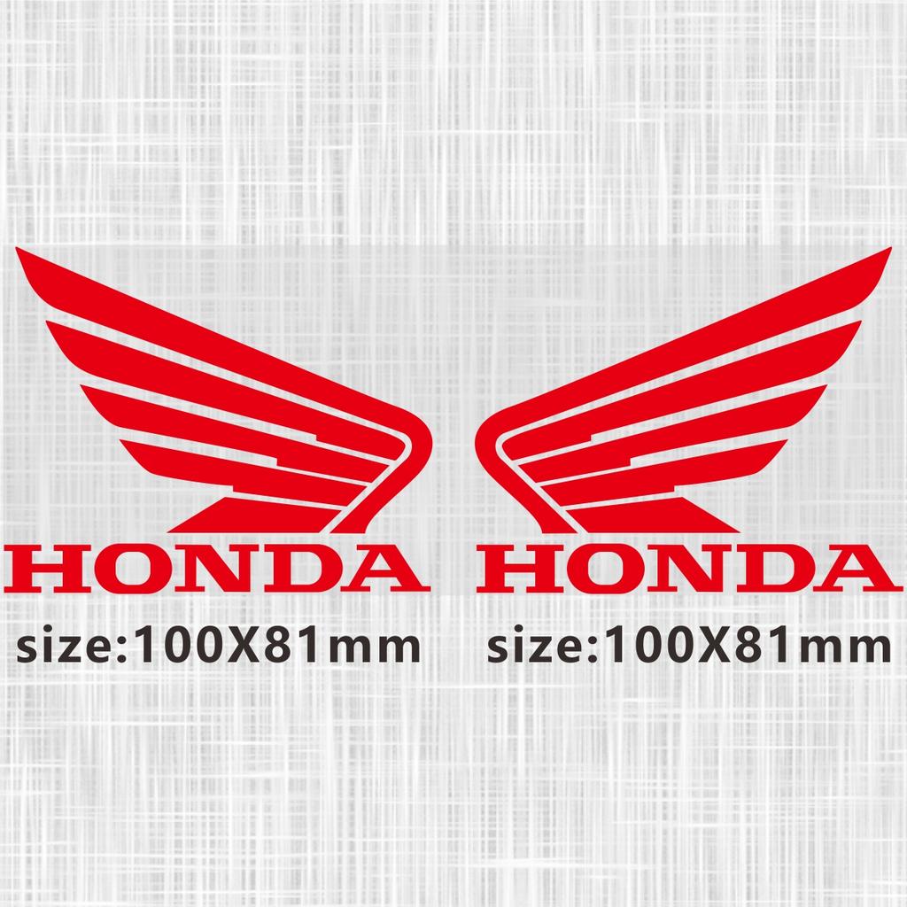 For Honda Sticker Logo Motorcycle Hemet DecalZ