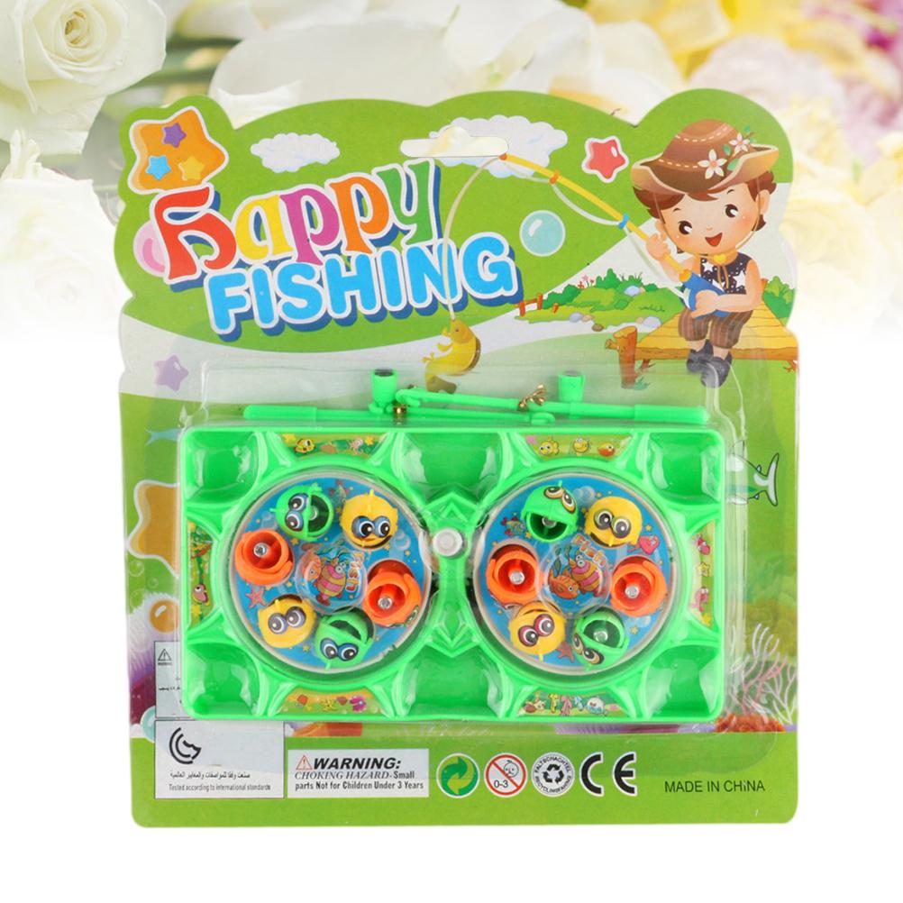 Children Clockwork Fishing Game Baby Magnetic Plastic Fishing Bath Bathroom Summer Water Toy for Bea