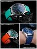 20 мм 21 мм 22 мм Мягкий силиконовый ремешок для часов IWC Pilot | Спортивный ремешок с быстрой заменой | Водонепроницаемый унисекс резиновый браслет на замену