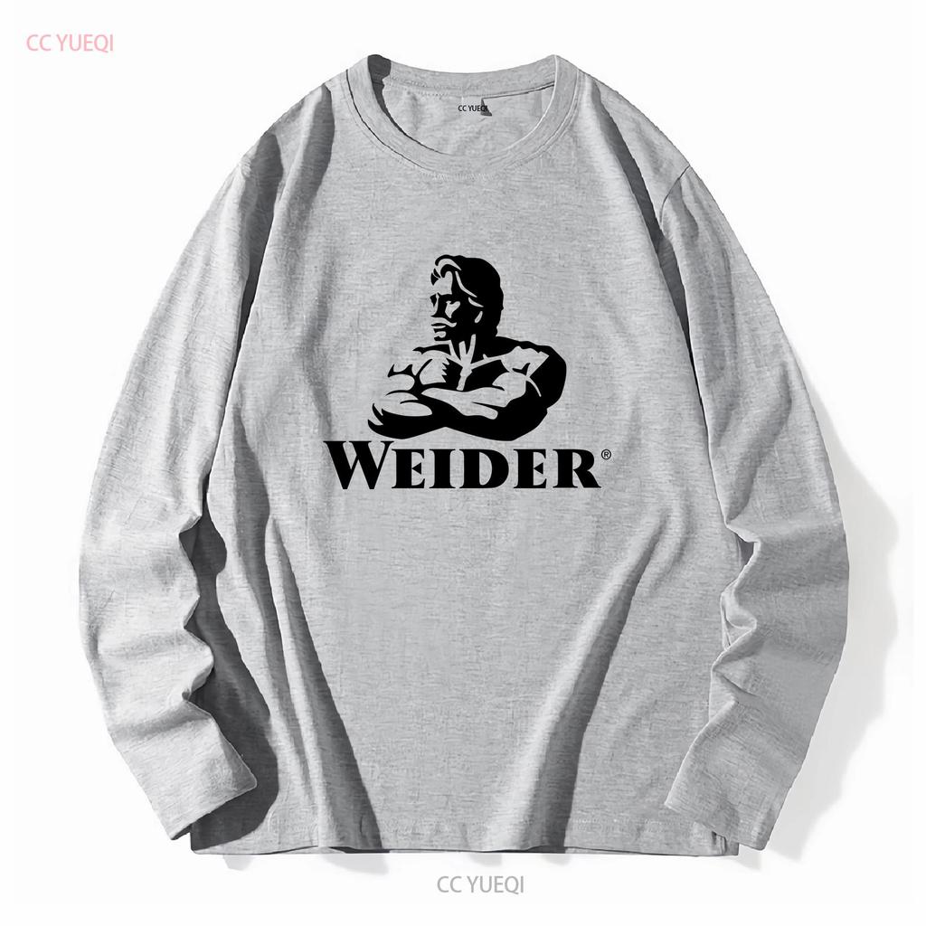 JOE WEIDER Фитнес Бодибилдинг Мягкая футболка винтажная Стиранная с принтом Унисекс мода Удобная Эластичная мужская