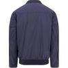 STONE ISLAND Куртка мужская Ss25 из смолы нейлона ветрозащитная водонепроницаемая с воротником на молнии темно-синяя K1S1541000-37S0A23-V0020