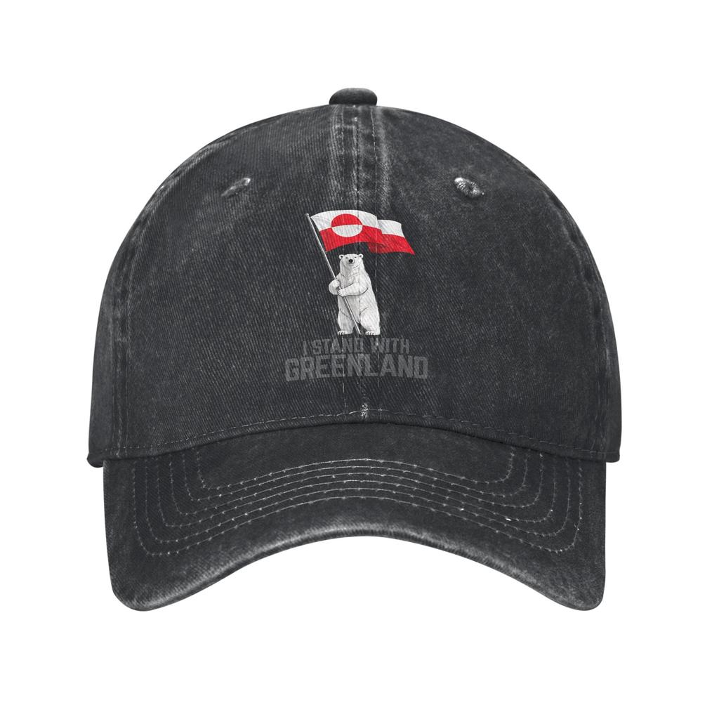 Hands Off Greenland Is Not For Sale MGGA Print Cap For Unisex Cotton Trucker Hat Daily Wear Baseball Cap Adjustable