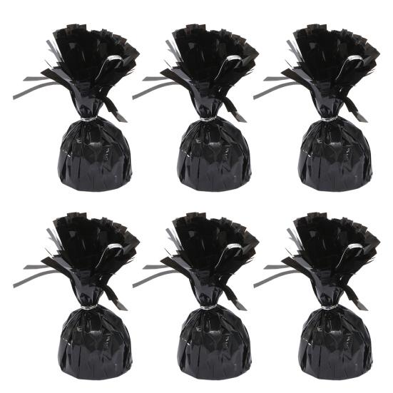 6 шт. грузила для воздушных шаров, анти-плавающие воздушные шары, гравитационные блоки, фольга, завернутая в бумагу, долговечные многоразовые изысканные украшения из воздушных шаров для свадебной вечеринки и выпускного вечера