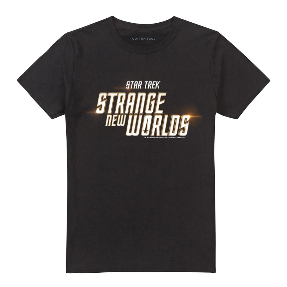 Star Trek Unisex Adult Strange New Worlds Logo T-Shirt