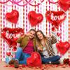 1 комплект воздушных шаров в форме сердца Love Wine для сюрпризов на День святого Валентина, романтических вечеринок, предложений руки и сердца, свадеб, юбилеев