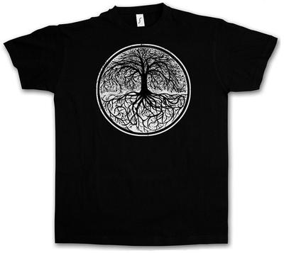 ФУТБОЛКА YGGDRASIL TREE LOGO II - Арсен Кельтский Ирминсуль Тора Жизнь Один Локи
