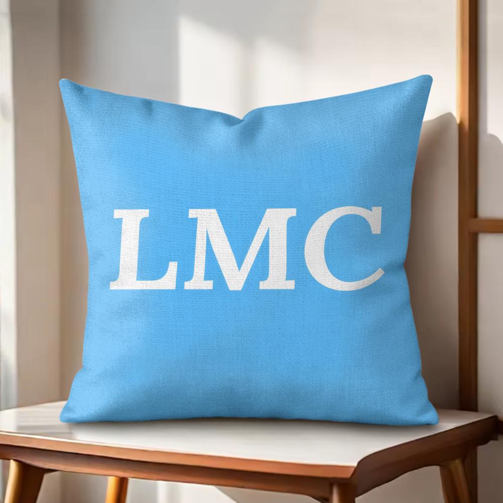 Classic Korea Brand LLMC Cushion Cover Natural Linen Organic Fabric DoubleSided Printing Couch Pillow Covers Home Decor