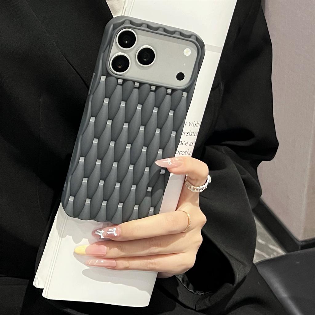 Новый теплоотвод с поворотом подходит для чехла на мобильный телефон iPhone17Pro Apple 16 летний полый однотонный противоударный мягкий чехол