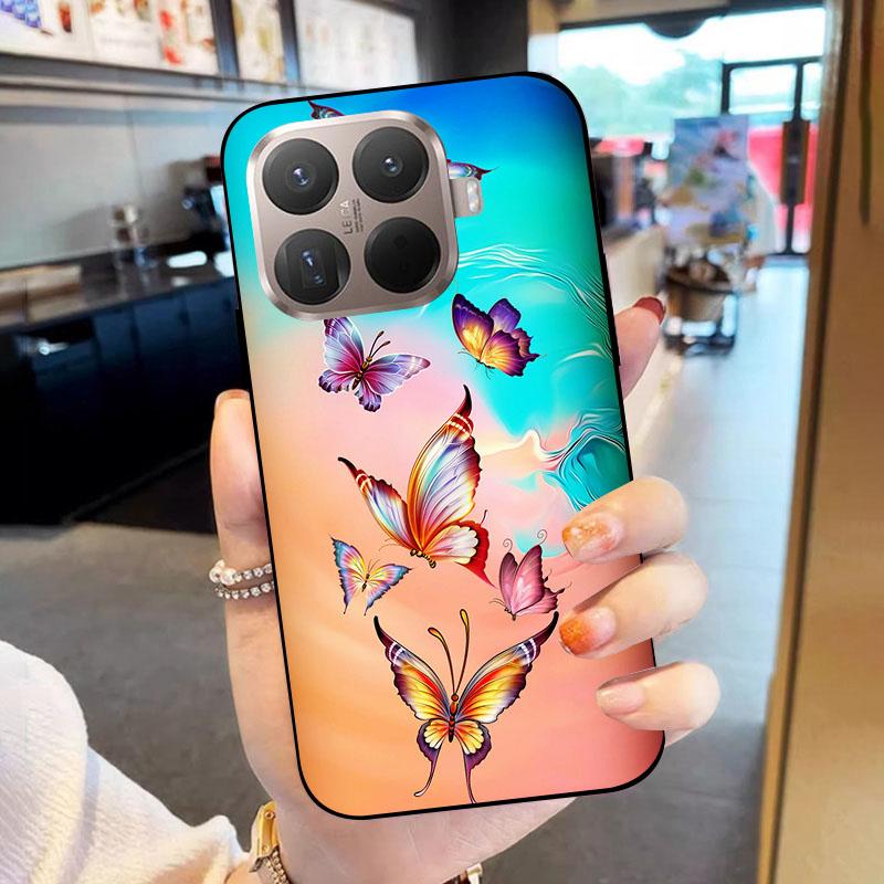 Для Xiaomi 15T Pro 5G Чехол 15 T Pro Coque Мягкий ТПУ Силиконовый Чехол на Заднюю Панель Для Xiaomi 15TPro Чехол для Телефона Funda Мультяшный Etui Fundas