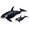 TAKARA TOMY Ania Killer Whale Parent and Child Animal Dinosaur Toy Ages AL-08 (Floating Ver.) 3+