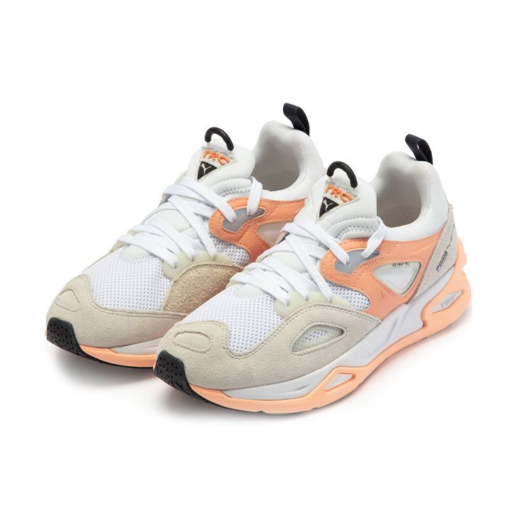 Puma Кроссовки lifestyle Trc Blaze Fabric, удобные, легкие, низкие, унисекс, персиково-розовые 384958-04