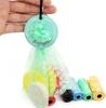 2 Colors Dog Poop Bag Holder Waste Bag Holder with Carabiner Clip Pet Waste Bag Dispenser for Dog Walking Accessory
