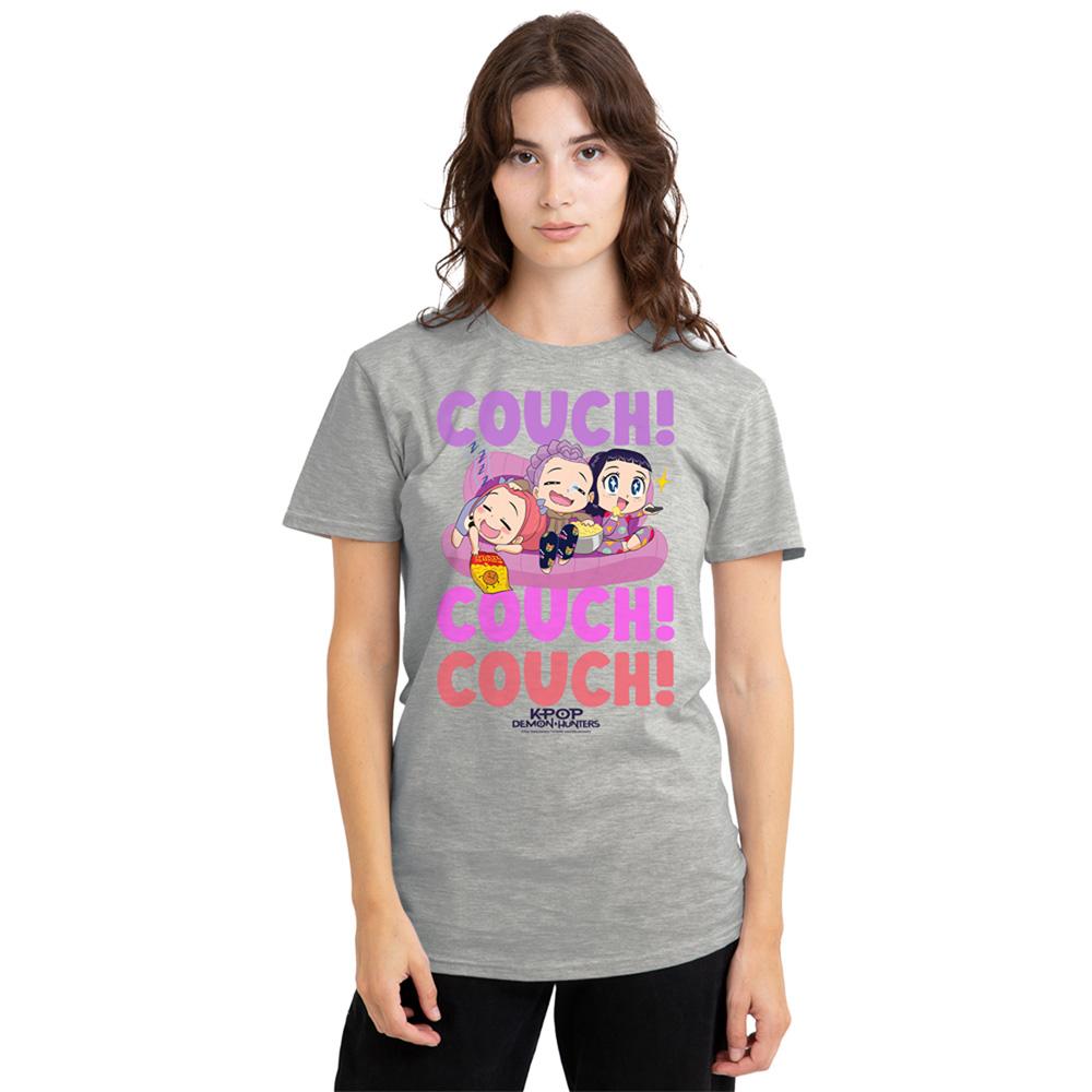 K-Pop Demon Hunters Womens/Ladies Couch Couch Couch T-Shirt