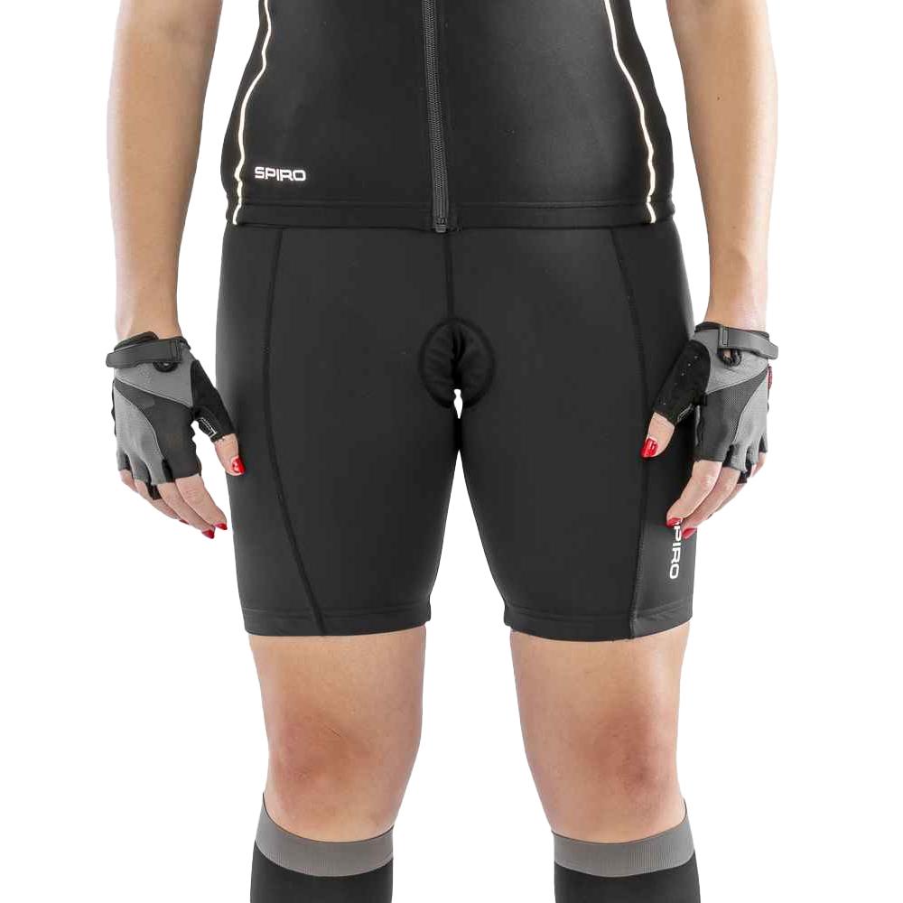 Spiro Womens/Ladies Padded Biker Shorts