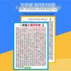 Complete Learning Wall Chart Set: Pinyin, Multiplication, Division, Addition, and Subtraction for Elementary Children