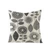 Home Simple Polyester Cushion Cover Cushion Cover Flower Sofa Cushion Cover Cushion