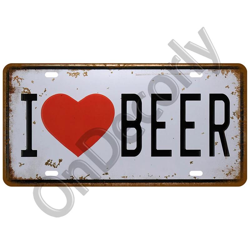 Жестяная табличка Домашний декор Винтажная металлическая вывеска Забавный постер Жесть Кофе Для бара Паба Клуба Мужской пещеры Настенное украшение Вино Пиво