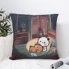 Bubu & Dudu Home Life Pillow Cover Kawaii Pillow Case For Sofa Car Home Decor Cushion Cover Soft Custom Pillowcases Gift Idea