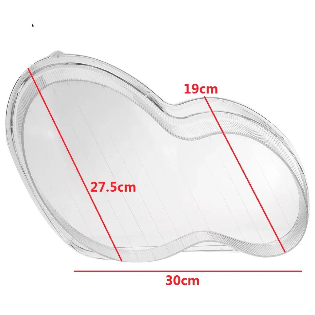 Car Front Headlight Lens Glass Cover For Mercedes For Benz W203 4-Door C180 C200 C230 C260 C280 2001-2007 Headlamp Cover Shell