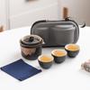 High-end Travel Tea Set, Kuaike, One Pot, Three Cups, Inner Tank Filter, Outdoor Portable Set, Business Commemorative Gift.