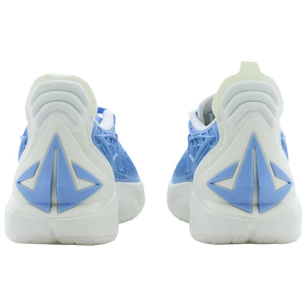 Li Ning Jimmy Butler 3 Модные Удобные Кожаная Ткань Низкие Беговые Кроссовки Унисекс Кроссовки Синий Белый ABAU107-16