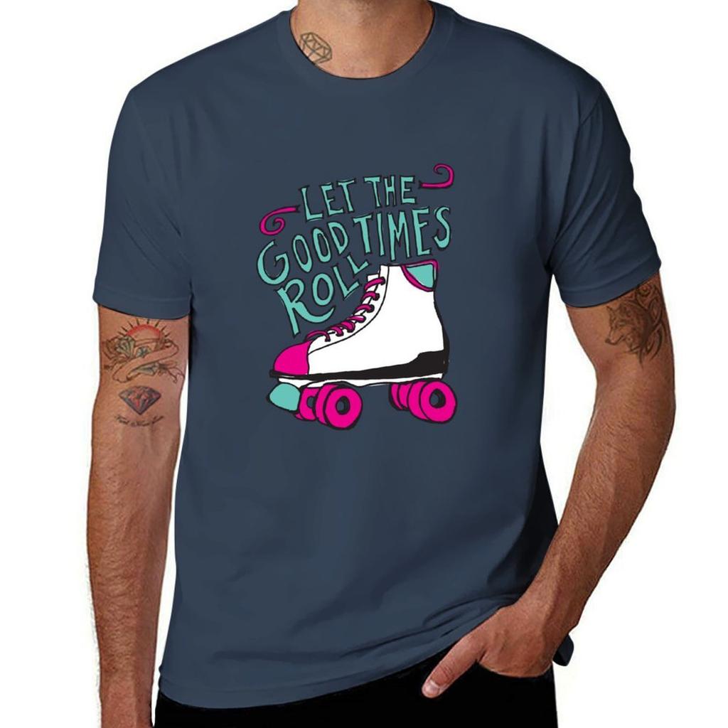 Let The Good Times Roll Tshirt Soft Touch Basic Cotton Tshirt
