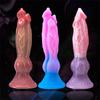 Penis Alien Dildo Dragon Dildo Soft Silicone Sex Toy Dog Reaslistic Dilldo Sex Toys Suction Cup for Hands Free Play for Vaginal G-spot