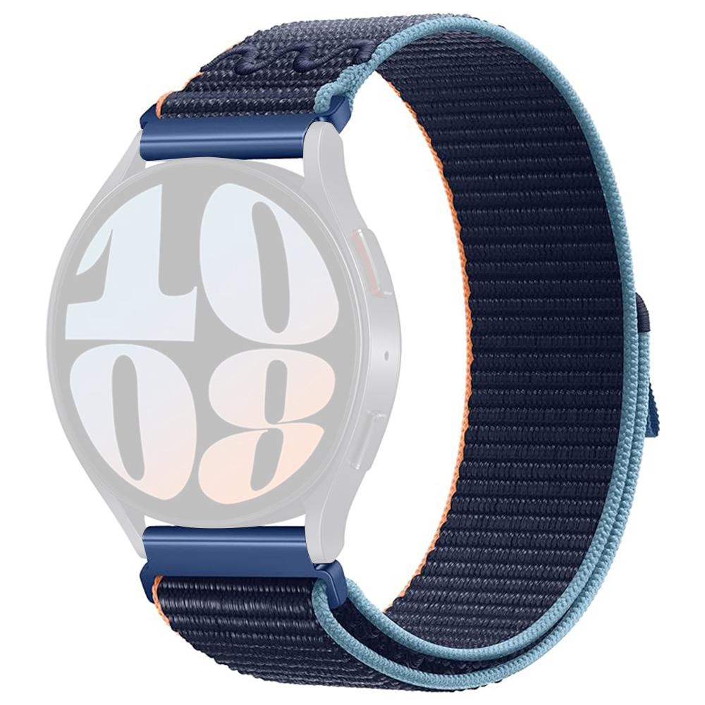 KALEBOL KLB-NLHH-002 For Samsung Galaxy Watch6/Watch6 Classic 20mm Watch Band Nylon Loop Strap