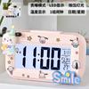 Melody Mini Luminous Electronic Small Alarm Clock Timing Student Bedside Portable Clock Desktop Smart Electronic Hour