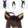 Genshin Impact Dehya Heat-resistant Synthetic Silk Fiber Adult Wig
