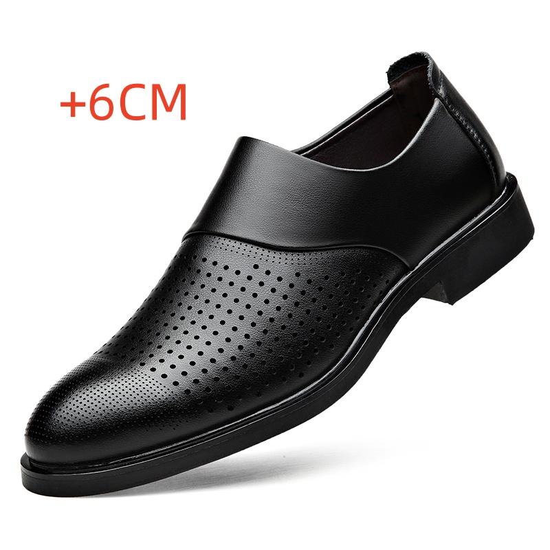 High Quality Casual Leather Shoes for Men Wedding Outdoor Business Casual Office Work Shoes Classic Breathable Walking Shoes