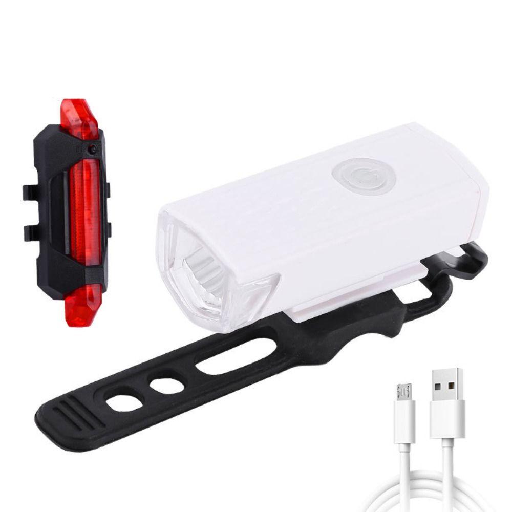 Waterproof Outdoor Riding Lights USB Rechargeable Bicycle Accessories New Night Lights