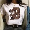 Винтажная женская футболка с принтом персонажей мультфильмов Disney Минни Микки Маус Летняя футболка Белые женские топы Y2K Мужская одежда Подарок