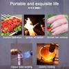 Outdoor Butane Burner Flame Gas Torch for Camping Barbecue Baking Metal Welding Heater Lighter Flame Gun for Cooking