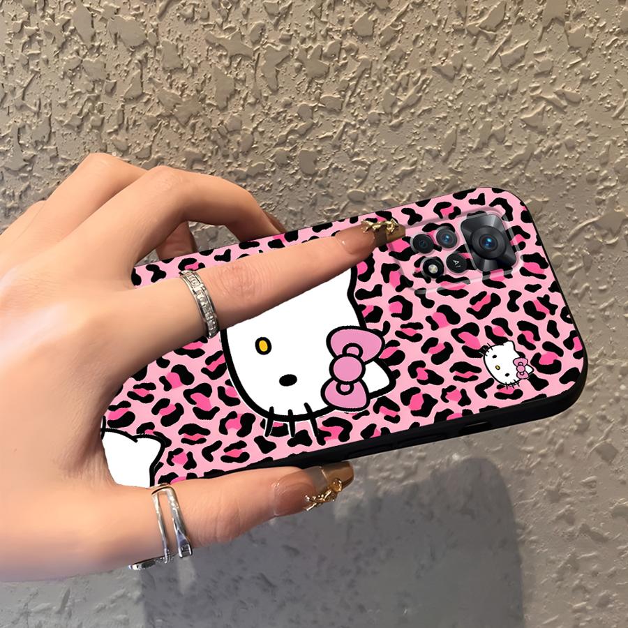 Чехол для телефона Leopard Hello K-Kittys для Xiaomi Redmi Note 14 12S A4 A5 10 12 11 Pro 11S 14C 13 Pro Plus A1 A2 A3 K40 K80 12C