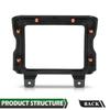 8.4" Radio Trim Bezel Surround For Jeep Wrangler JL 2018-2024 Replace 6AB55TX7AB
