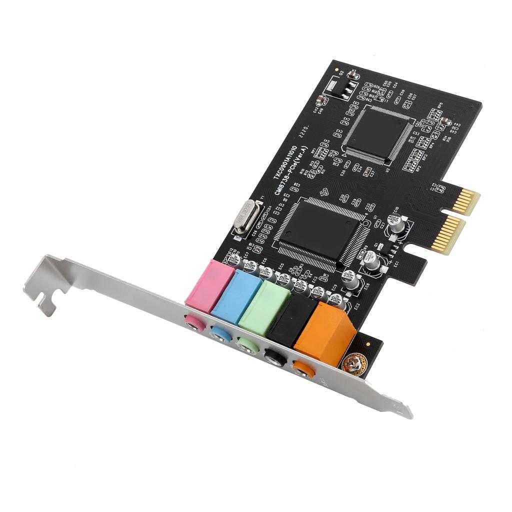 Pcie 5.1 Channel Sound Card 6 Channel O Card CMI8738 Chip with CD Accessories