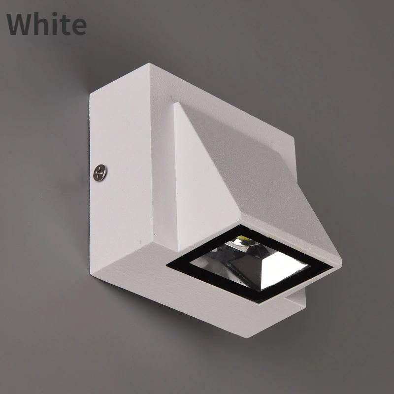 LED Wall Lamp IP65 Outdoor Waterproof Garden Porch Lighting Lamp Modern Simple Aluminum Indoor Wall Light