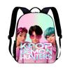 KPop Охотники на демонов Мультяшный Периферийный Рюкзак для Студентов Мальчиков Девочек Сумки Подростков Ежедневный Рюкзак Дорожные Рюкзаки Ежедневные