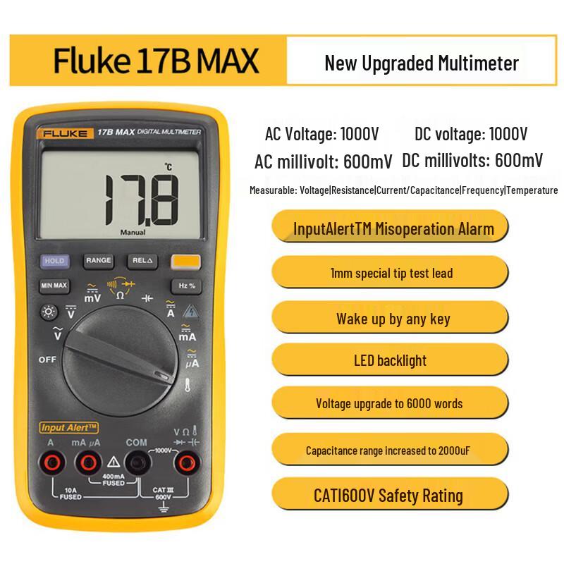 Fluke 17B MAX-01 Digital Multimeter