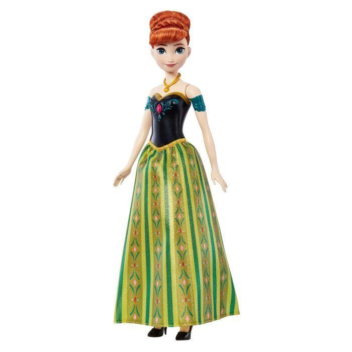 La Reine des Neiges Anna-Mattel Poupée Chantante Disney « Le Renouveau » HMG40