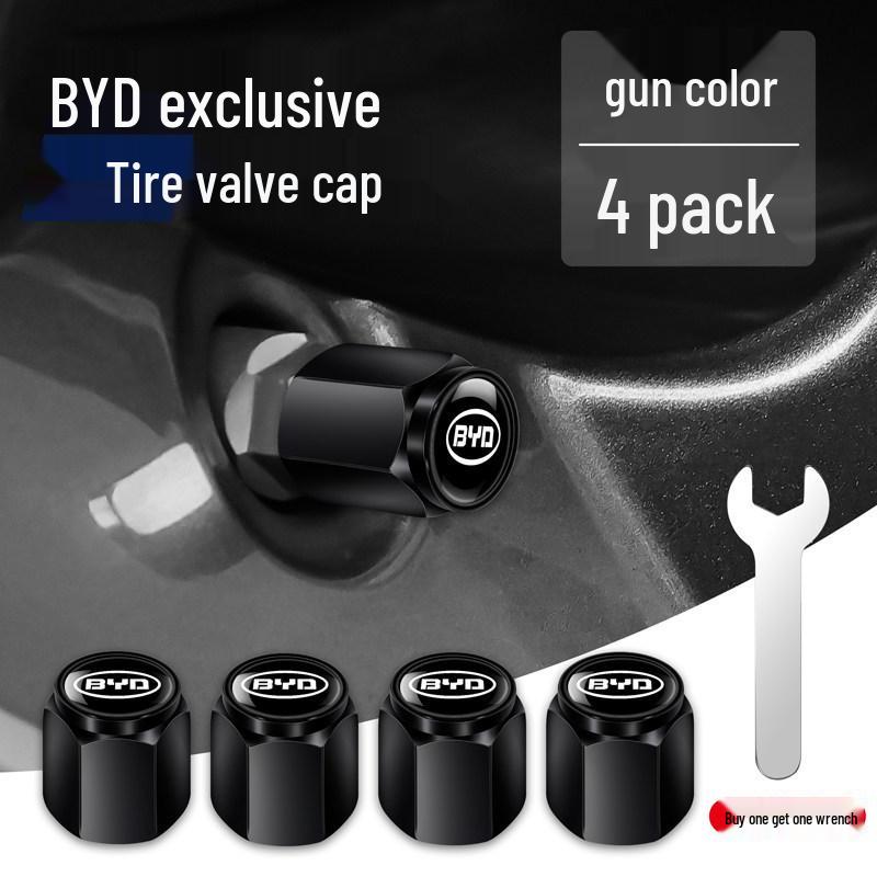 Металлическая колпачок на ниппель шины автомобиля BYD, защита от кражи